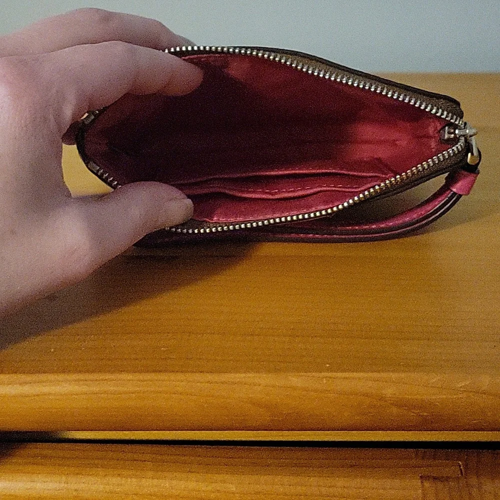 Coach Coin Wristlet - Picture 2 of 2